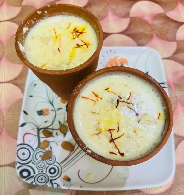 Indian Saffron Almond Milk (Kesar Badam Doodh) Recipe