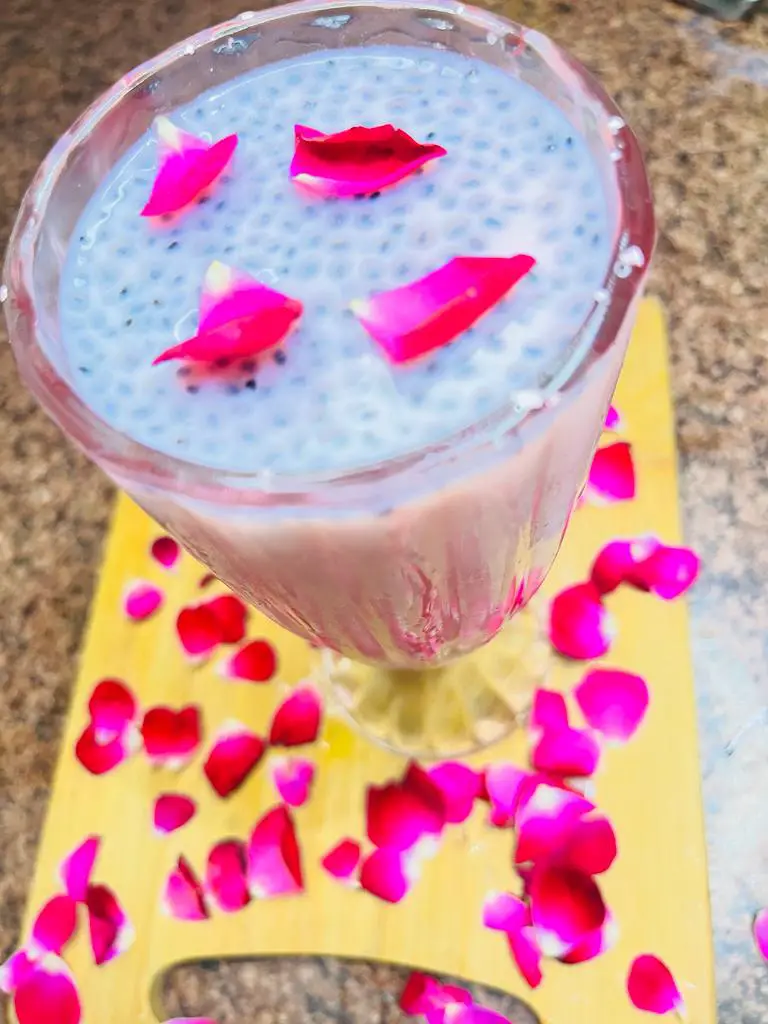Easy Rose Milk Recipe | Homemade Rose MilkShake
