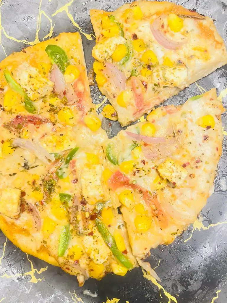 Quick Veggie Pizza Recipe | Easy Pizza Vegetable 5 (152)